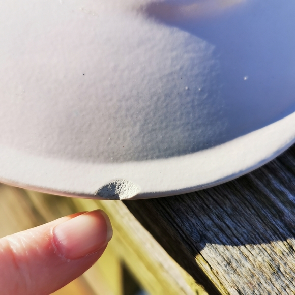 Triangular Cow / Bull Pottery Platter - Picture 7 of 12